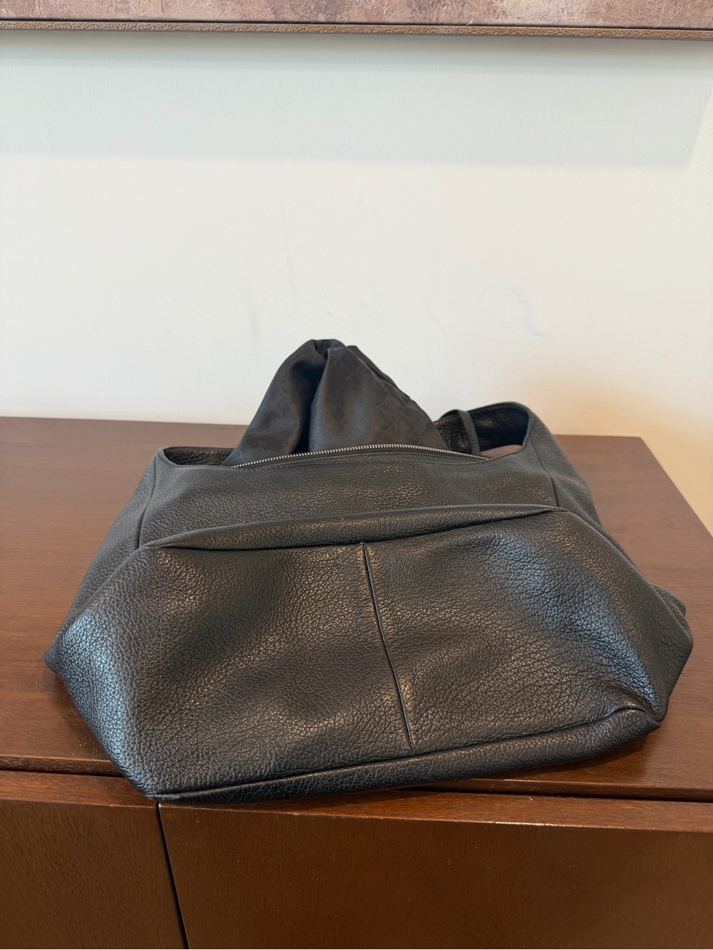 Michael Kors black leather hobo bag - Picture 15 of 17